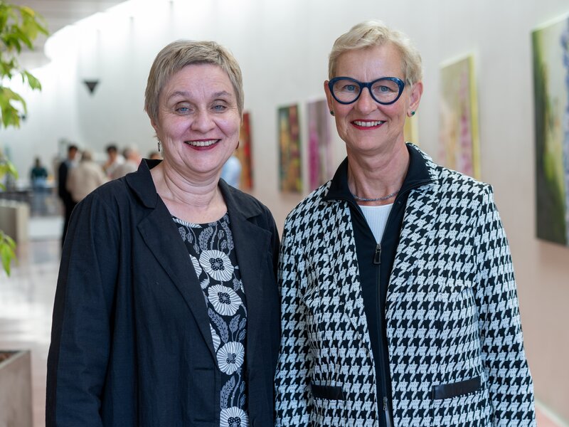 Das neue Co-Präsidium: Katharina Jost Graf (links) und Pia Viel