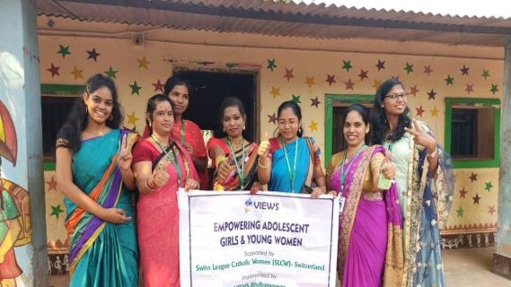Empowerment von weiblichen Jugendlichen und jungen Frauen in einem Slum in Bhubaneswar, Indien. Foto: VIEWS
