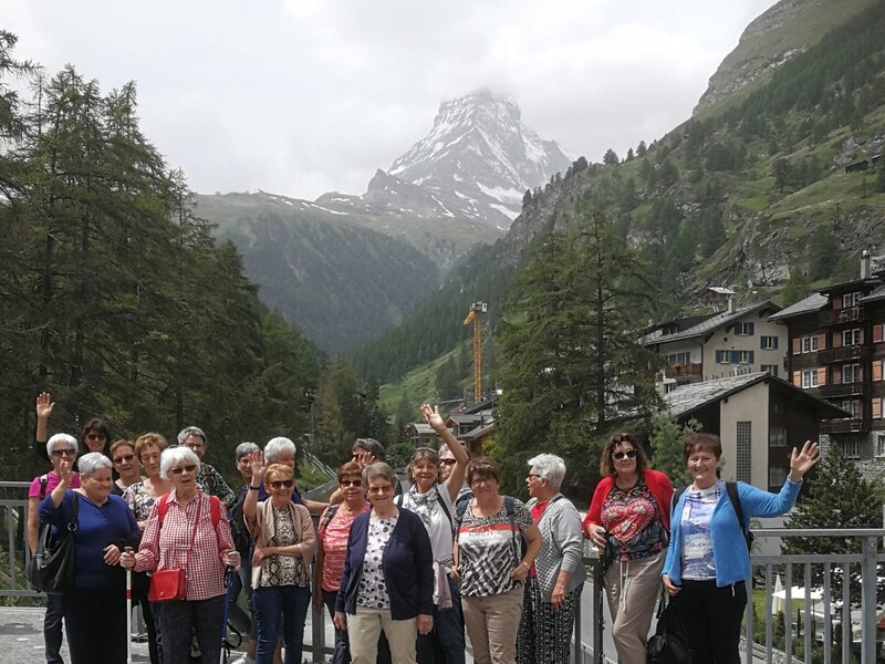 Vereinsausflug mit dem KFBO nach Zermatt
